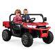 Kids Electric Ride On Dump Truck 2-seater 12v Ride On Toy Utv Remote Control