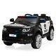 Kids Electric Ride On 12v Police Suv Car With Parental Remote Control Flashing