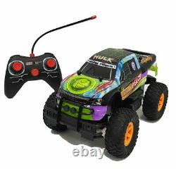 Kids Hulk Monster Truck Remote Control Big Wheel High Speed Toy