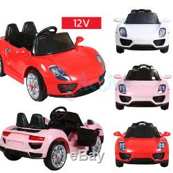 Kids Ride On 12v Electric Battery Remote Control 2.4g Toy Car