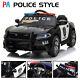 Kids Ride On 12v Electric Police Style Battery Remote Control 2.4g Toy Car