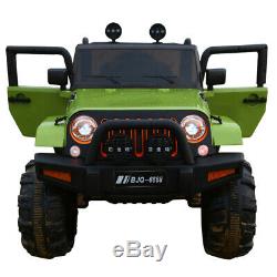 Kids Ride On Car 12v Electric Remote Control Car Jeep Extream 2 Seater Mp3 Toy