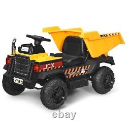 Kids Ride On Dump Truck 12V Electric Construction Vehicle 2.4G Remote Control