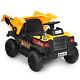 Kids Ride On Dump Truck Electric Remote Control Construction Vehicle With Music