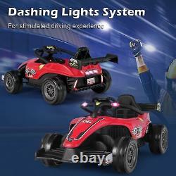 Kids Ride on Car 12V Electric Battery Powered Vehicle Remote control Led Light