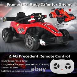 Kids Ride on Car 12V Electric Battery Powered Vehicle Remote control Led Light