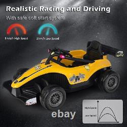 Kids Ride on Car 12V Electric Battery Powered Vehicle Remote control Led Light