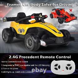 Kids Ride on Car 12V Electric Battery Powered Vehicle Remote control Led Light