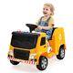 Kids Ride On Garbage Truck 12v Electric Toy Car Recycling Truck Remote Control