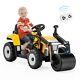 Kids Ride On Road Roller 12v Electric Battery Powered Toy 2.4g Remote Control