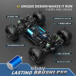 Large Monster Truck Remote Control 4WD RC Car 60KM/H High Speed 118 Kids Toy UK