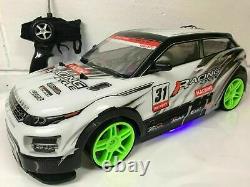 Large Range Sports 4wd Drift Rc Remote Control Car 1/10 Rechargeable 20mph Speed
