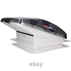 MAXXAIR MAXXFAN DELUXE TINTED 350 x 350 REMOTE CONTROL ROOF VENT & FAN CAMPERVAN