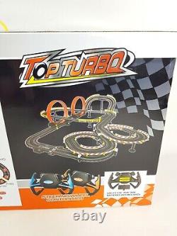 MONSTER Electric Remote Control Slot Car Racing Track Set Kids Toy Race Game RC