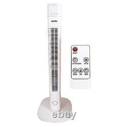 MYLEK Tower Fan 36-Inch Oscillating Electric Stand Cooler with Remote Control