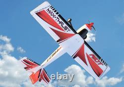 Max-Thrust Riot V2 Radio Remote Control Model Plane Red Almost Ready to Fly