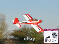 Max-Thrust Ruckus Radio Remote Control Model Plane 100% Ready to Fly Red