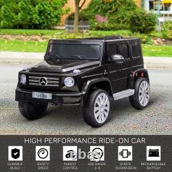 Mercedes Benz G500 Licensed 12V Kids Electric Ride On Car Toy with Remote Control