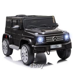 Mercedes Benz G500 Licensed 12V Kids Electric Ride On Car Toy with Remote Control