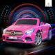 Mercedes Benz Ride On Car Kids 12v Licensed Amg Electric Remote Control Pink