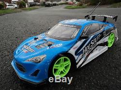 Mitsubishi Rechargeable 4wd Drift Radio Remote Control Car 1/10 Speed Racing Car