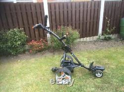 Motocaddy S7 Remote Electric Trolley With motocaddy Golf Bag And Attachments