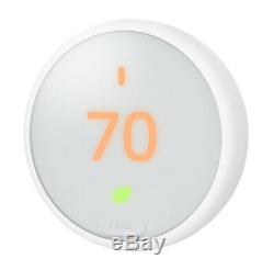 NEW Nest Thermostat E White 24-Bit Color LCD Screen Smartphone Connectivity