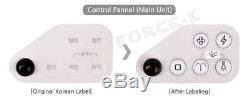NOVITA Remote Control Electric Bidet Digital Toilet Seat BD-RA773 English Label