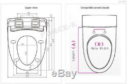 NOVITA Remote Control Electric Bidet Digital Toilet Seat BD-RA773 English Label