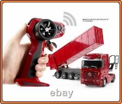 New 2018 Toy RC Remote Control 2.4G Big Dump Truck Functional With LED Light