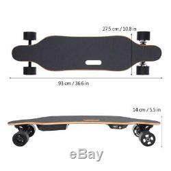 New 450W Electric Skateboard Longboard 38km/h Skate Wireless Remote Control UK