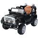 New Kids Ride On Car 12v Electric Battery 4ch Remote Control Jeep Toys Mp3 Black