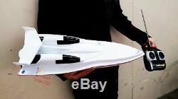 New Sale Kids Large Remote Control Rc High Speed Boat For Racing Rtr Fast! Toy