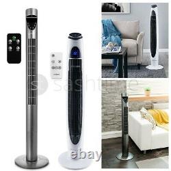 OSCILLATING TOWER FAN With REMOTE CONTROL 43/47 TIMER 50W SLIM COOLING 3 SPEEDS
