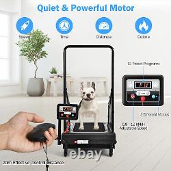 Pet Treadmill Dog Running Machine for Small & Medium-Sized Dogs Remote Control