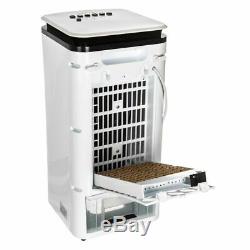 Portable 4L Air Cooler Evaporative Oscillating Unit Ice Fan With Remote Swing AC