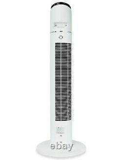 PureMate Oscillating 36-inch Cooling Tower Fan with Timer and 3 Speed Settings