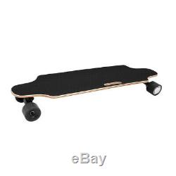 RAIDER Electric Skateboard Longboard Remote Control & Charger Black Long Board