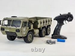 RC Car Monster Truck Jeep 6WD 6x6 Military Tank High Speed 1/12 Remote Control