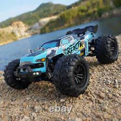 RC Car With Led Lights RC Truck Brushless Drift Remote Control Car Gift for Kids