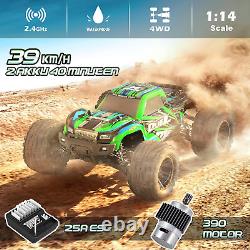 RC Cars, 114 Remote Control Cars for Adults Kids, 39+Kph Hobby Electric RC Monst