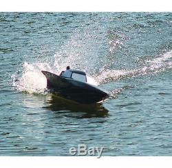 RC Radio Remote Control Tear Into Jet Boat Batman Black Stealth Devil Speedboat