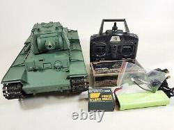 Radio remote control Heng Long rc tank 1/16 Russian KV1 Battle Tank 6.0 V UK 2.4