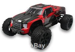 Redcat Blackout XTE 1/10 Scale Brushed Electric Remote Control RC Truck 4X4 Red
