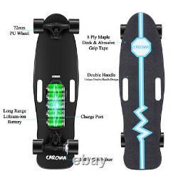 Remote Control Electric Skateboard 12 MPH Top Speed 350W 8 Miles Max Range