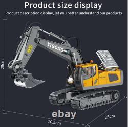 Remote Control Excavator Toy Cars, Truck, Halloween Christmas Birthday kids gift