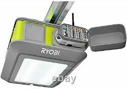 Ryobi Garage Door Opener 2HP Belt Drive with Battery Backup WiFi Ultra Quiet NEW