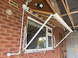 Somfy Electrically Powered Remote Control Window Awning With Wind Sensor