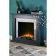 Studio Sparkle Electric Fire Suite With Remote Control Led Lights Damaged 4875