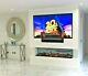 Stunning Panoramic 48 Inch Hd Insert Electric Fire 3 Sided Full Glass Fish Tank
